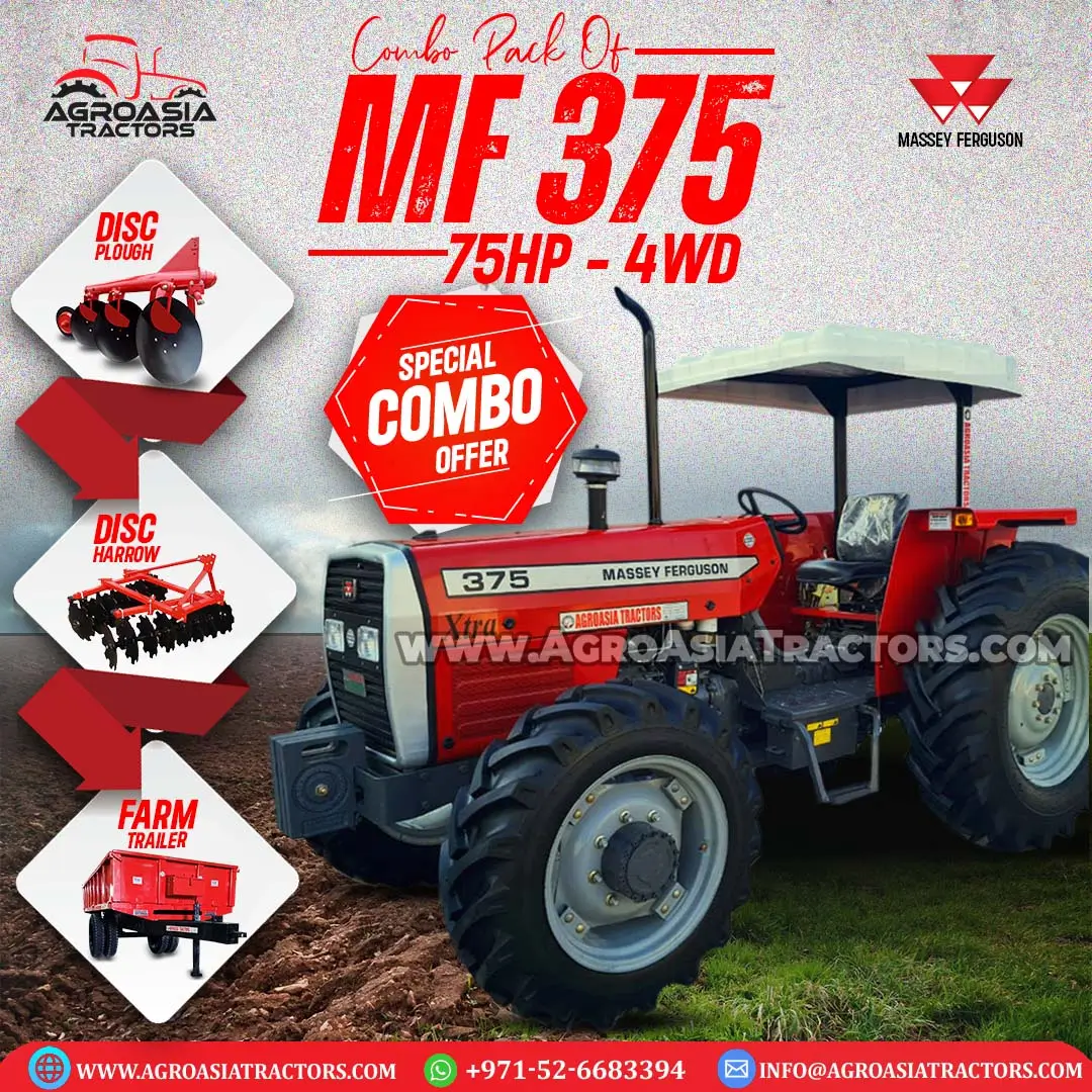 Massey Ferguson MF375 4WD for sale in kenya by agroasiatractors